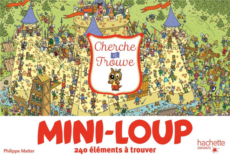 MINI-LOUP JEU CHERCHE ET TROUVE - MATTER PHILIPPE - NC