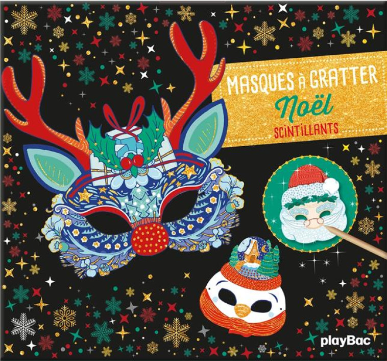 MASQUES A GRATTER - NOEL - ED. 2022 - LUCILLE DUCHENE - NC