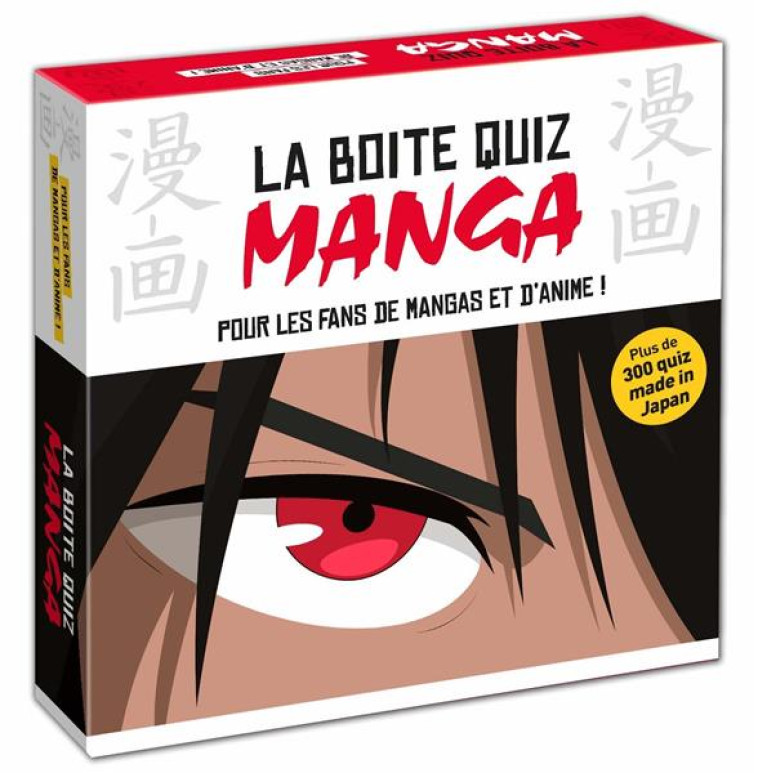 LA BOITE QUIZ MANGA - POUR LES FANS DE MANGAS ET D'ANIME ! - XXX - PRISMA