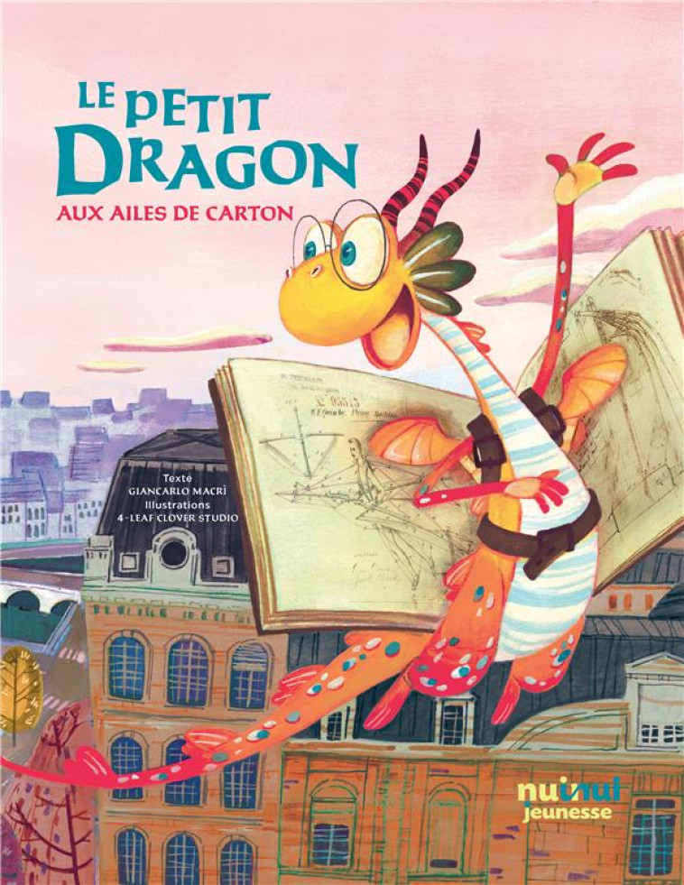 LE PETIT DRAGON AUX AILES DE CARTON (COLL. FANTASIE) - 4-LEAF CLOVER STUDIO - NUINUI JEUNESSE