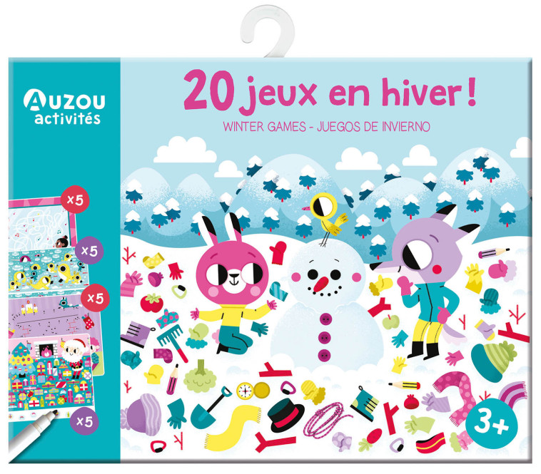 20 JEUX EN HIVER ! - Marta Sorte - AUZOU