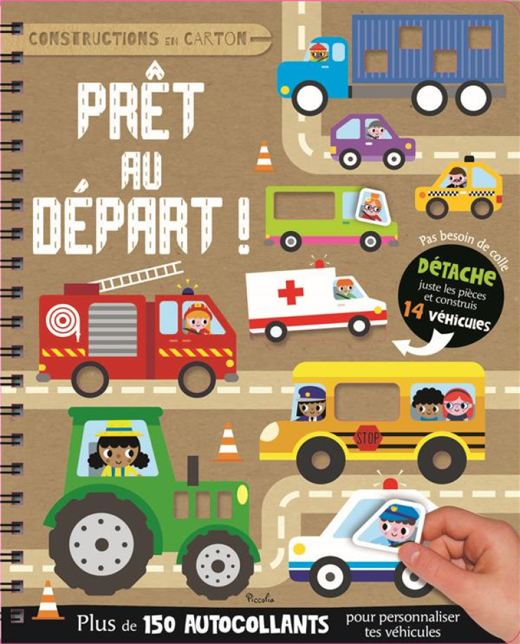 PRET AU DEPART! - COLLECTIF - PICCOLIA