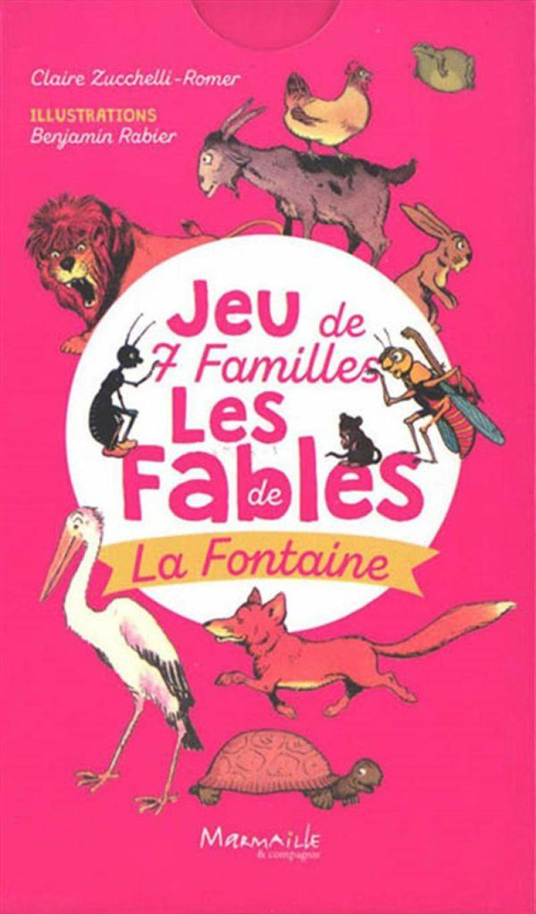 LES FABLES DE LA FONTAINE ILLUSTREES - RABIER BENJAMIN - MARMAILLE CIE