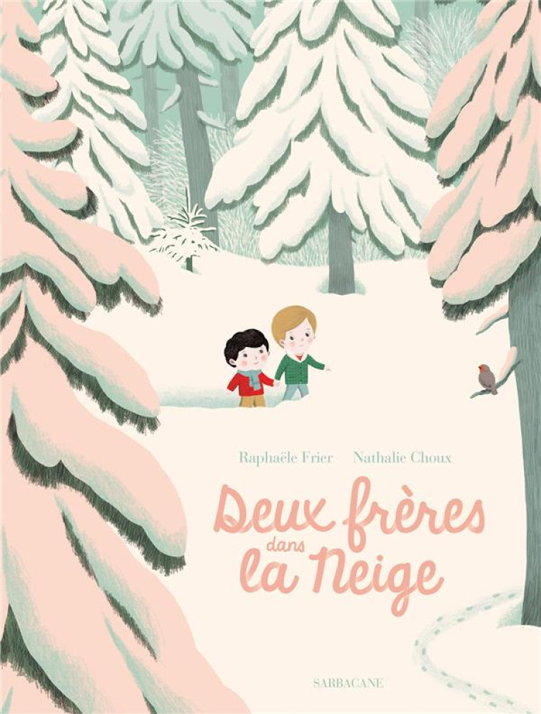 DEUX FRERES DANS LA NEIGE - FRIER/CHOUX - SARBACANE