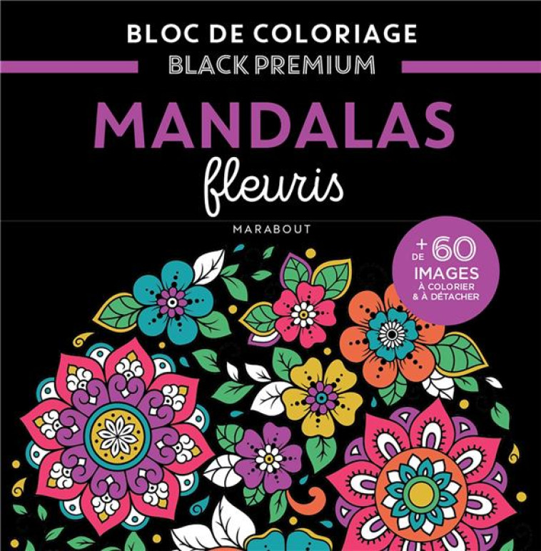 MANDALAS FLEURIS - COLLECTIF - MARABOUT