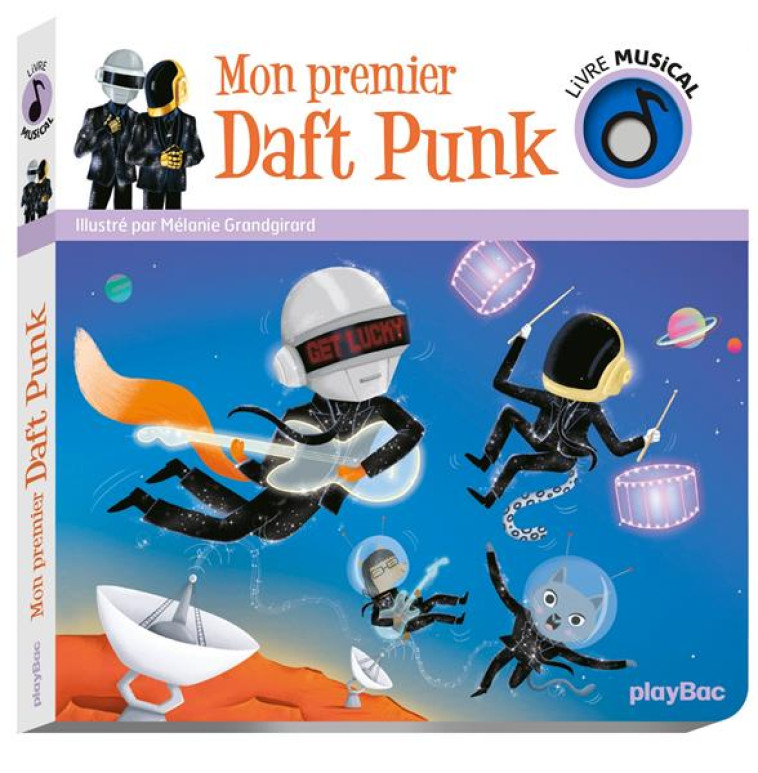 LIVRE MUSICAL - MON PREMIER DAFT PUNK - AUDIO - GRANDGIRARD MELANIE - PRISMA