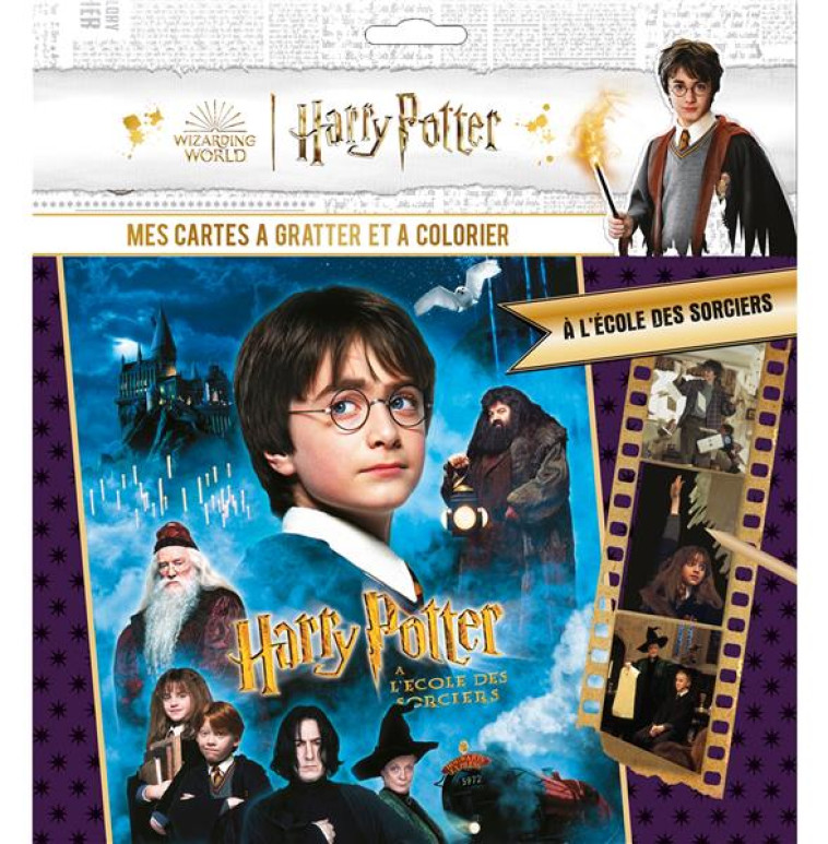 HARRY POTTER - CARTES A GRATTER ECOLE DES SORCIERS - PLAYBAC EDITIONS - PRISMA