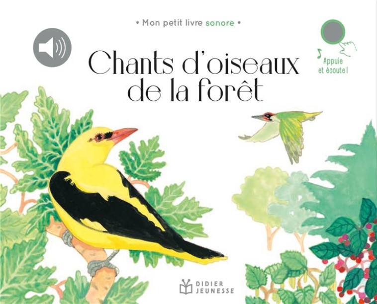 CHANTS D'OISEAUX DE LA FORET - COLLECTIF/ZORDAN - DIDIER