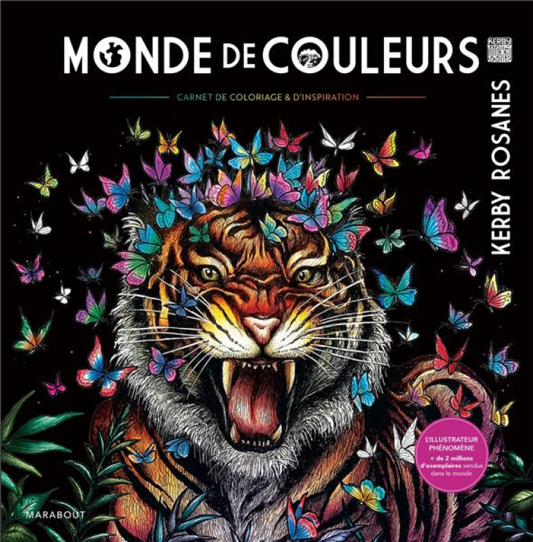 UN MONDE DE COULEURS - ROSANES KERBY - MARABOUT