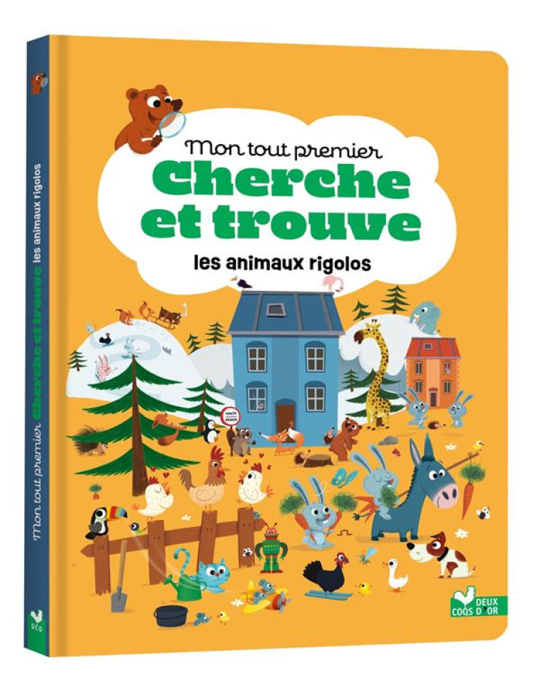 MON TOUT PREMIER CHERCHE ET TROUVE - LES ANIMAUX RIGOLOS - GUYARD ROMAIN - HACHETTE