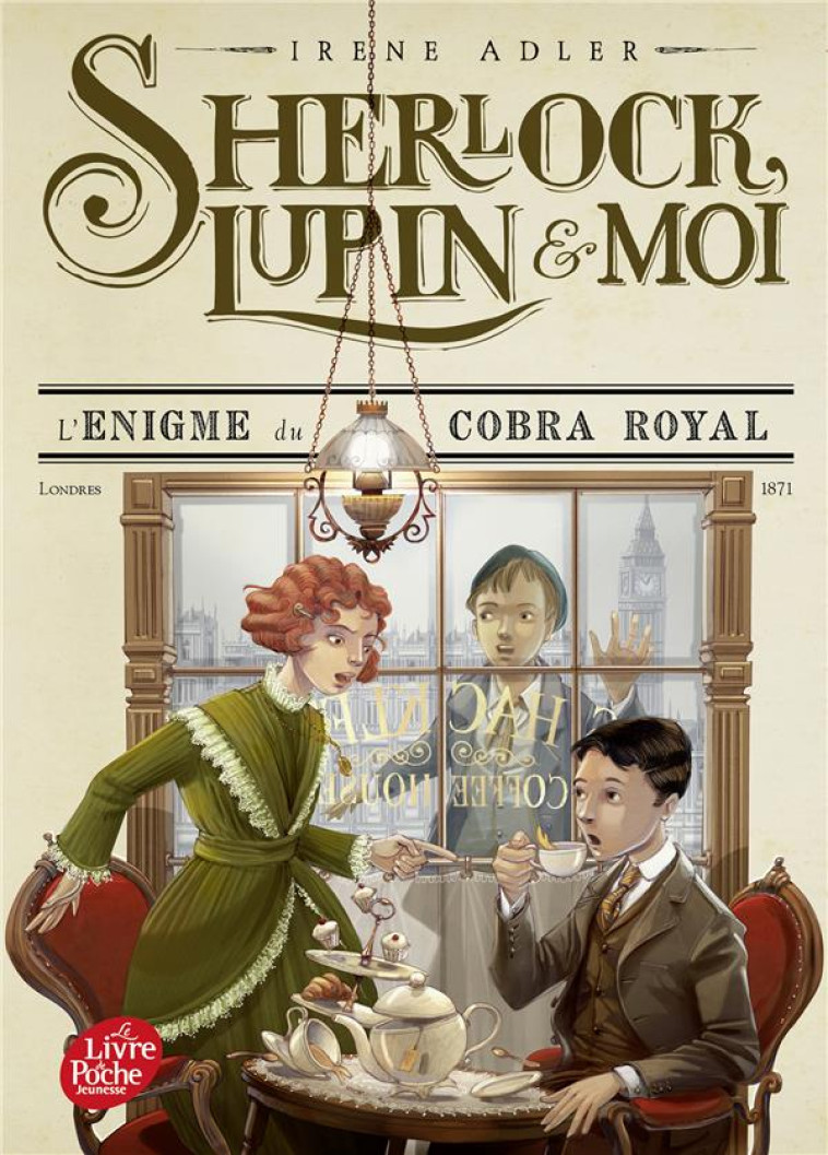 SHERLOCK, LUPIN ET MOI - TOME 7 - L-ENIGME DU COBRA - ADLER IRENE - HACHETTE