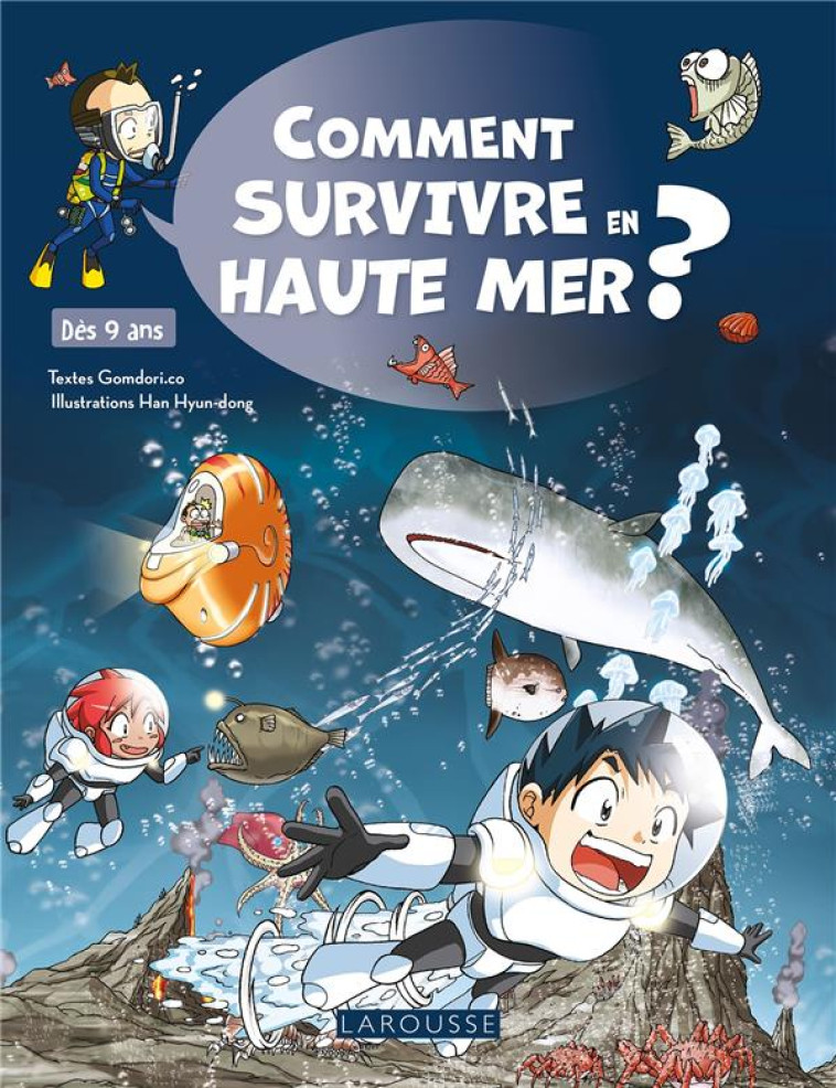 COMMENT SURVIVRE EN HAUTE MER ? MANGA-DOCS - COLLECTIF - LAROUSSE