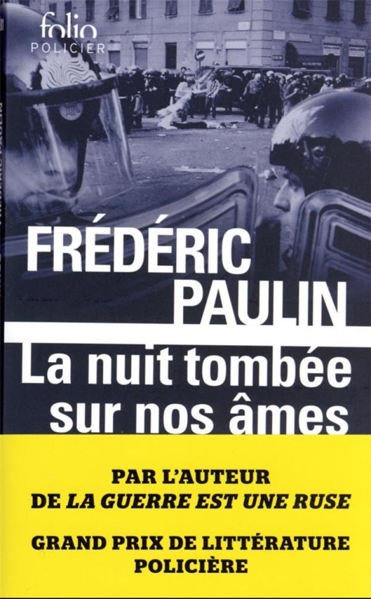 LA NUIT TOMBEE SUR NOS AMES - PAULIN FREDERIC - GALLIMARD