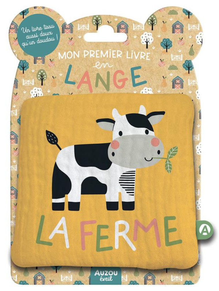 MON PREMIER LIVRE TISSU EN LANGE - LA FERME - KENDALL WENDY - PHILIPPE AUZOU