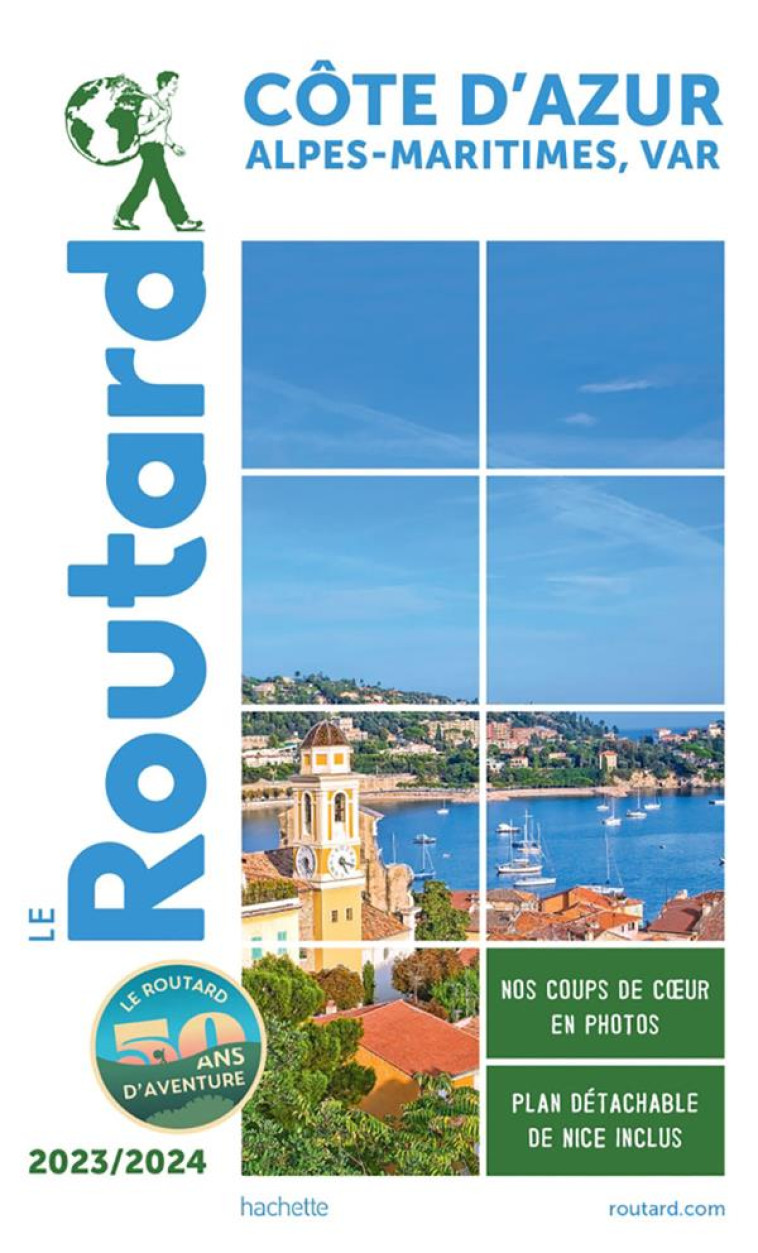 GUIDE DU ROUTARD COTE D-AZUR 2023/24 - COLLECTIF - HACHETTE