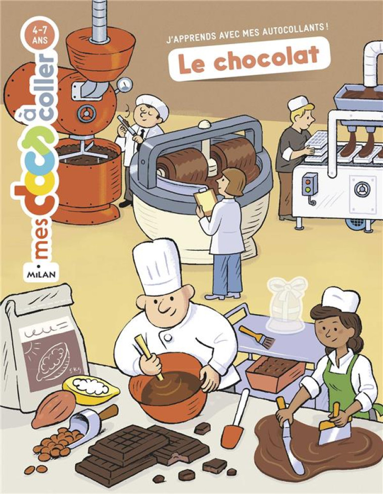 LE CHOCOLAT DOCS A COLLER - LEDU/BALICEVIC - Milan jeunesse