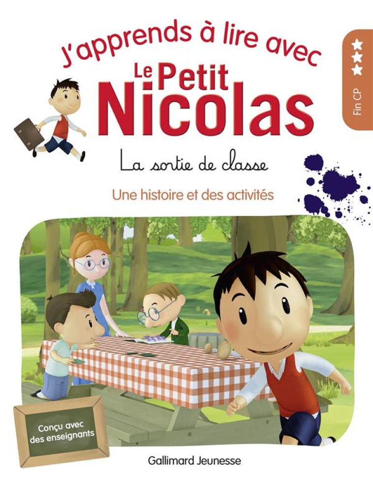 J-APPRENDS A LIRE AVEC LE PETIT NICOLAS - 17 EN ROUTE POUR LE PIQUE-NIQUE - DEMARIA MARJORIE - GALLIMARD