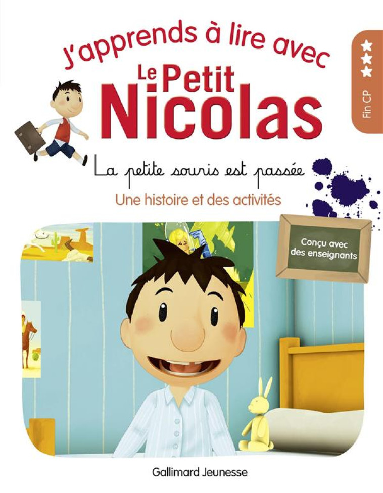 J-APPRENDS A LIRE AVEC LE PETIT NICOLAS - 18 LA PETITE SOURIS EST PASSEE - DEMARIA MARJORIE - GALLIMARD