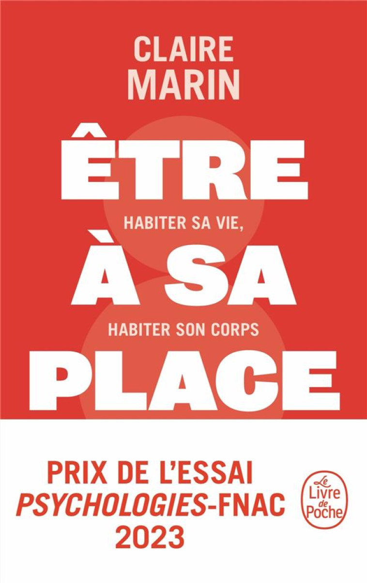 ETRE A SA PLACE - MARIN CLAIRE - LGF/Livre de Poche