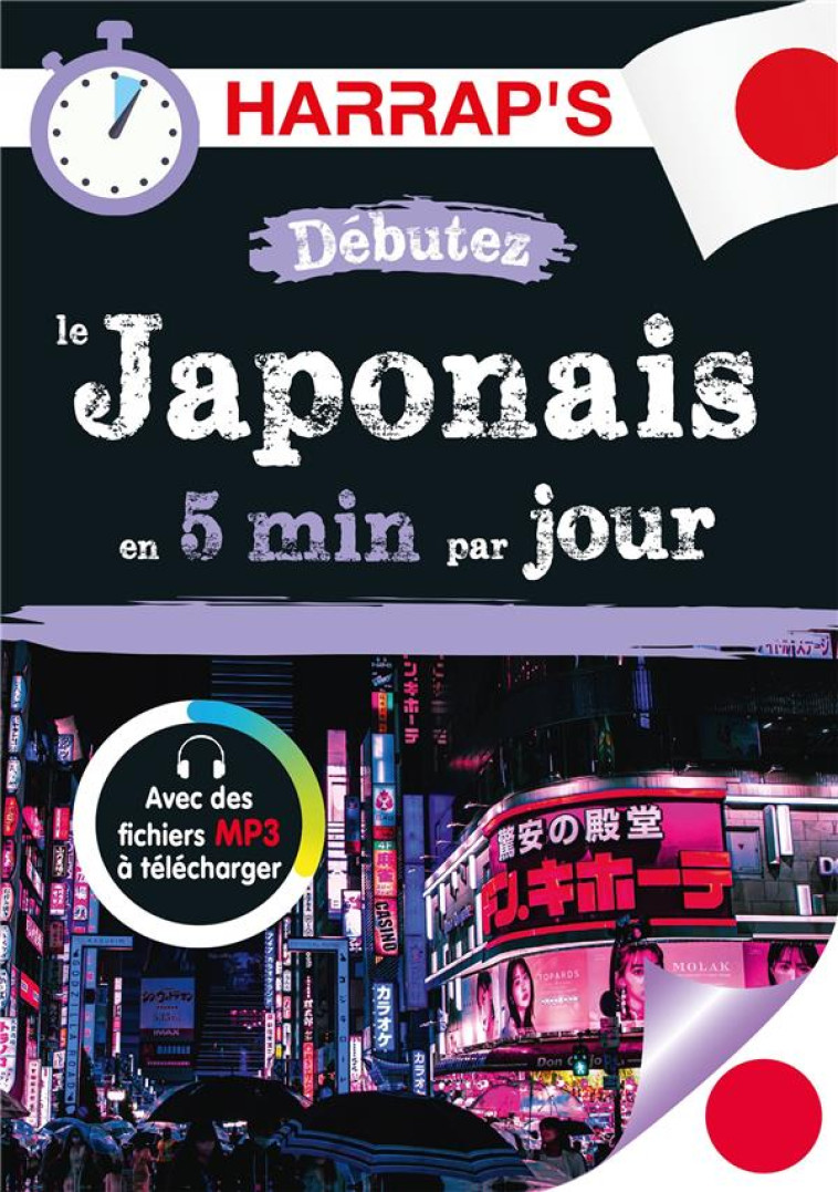 DEBUTEZ LE JAPONAIS EN 5 MINUTES PAR JOUR - COLLECTIF - LAROUSSE