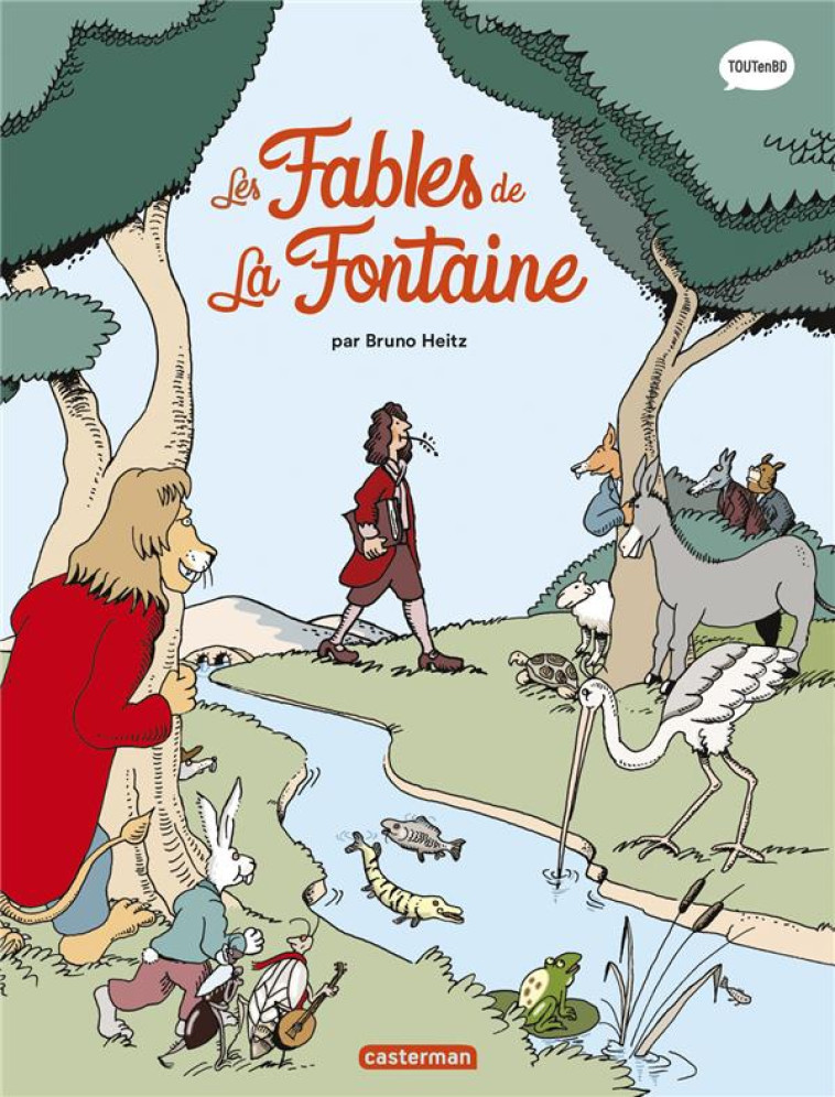 LES CLASSIQUES EN BD - LES FABLES DE LA FONTAINE (NE 2023) - HEITZ BRUNO - CASTERMAN