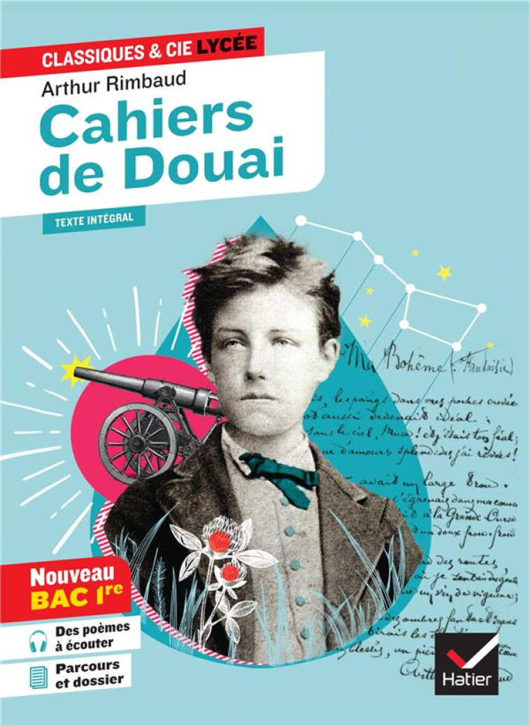 CAHIERS DE DOUAI (BAC DE FRANCAIS 2024, 1RE GENERALE & TECHNO) - SUIVI DU PARCOURS  EMANCIPATIONS C - RIMBAUD/COUPRIE - HATIER SCOLAIRE