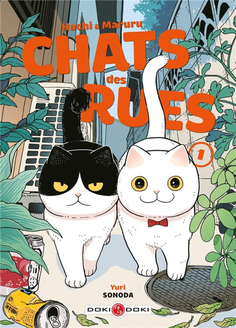 HACHI & MARURU - CHATS DES RUES - T01 - HACHI & MARURU - CHATS DES RUES - VOL. 01 - SONODA YURI - BAMBOO