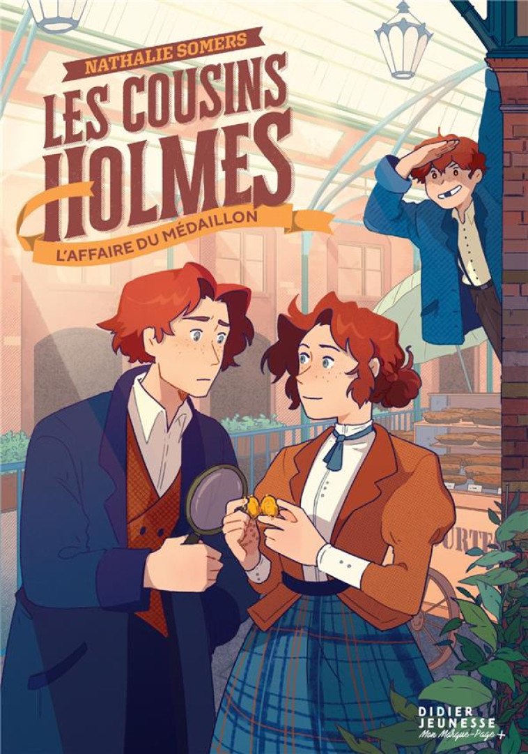 LES COUSINS HOLMES, TOME 3 - LE MEDAILLON CACHE - SOMERS/MARIANO - DIDIER