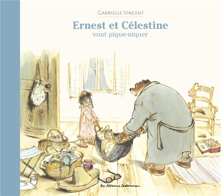 ERNEST ET CELESTINE VONT PIQUE-NIQUER - LES ALBUMS DE LA SERIE ANIMEE- ALBUM REL - LES ALBUMS DE LA - VINCENT - CASTERMAN