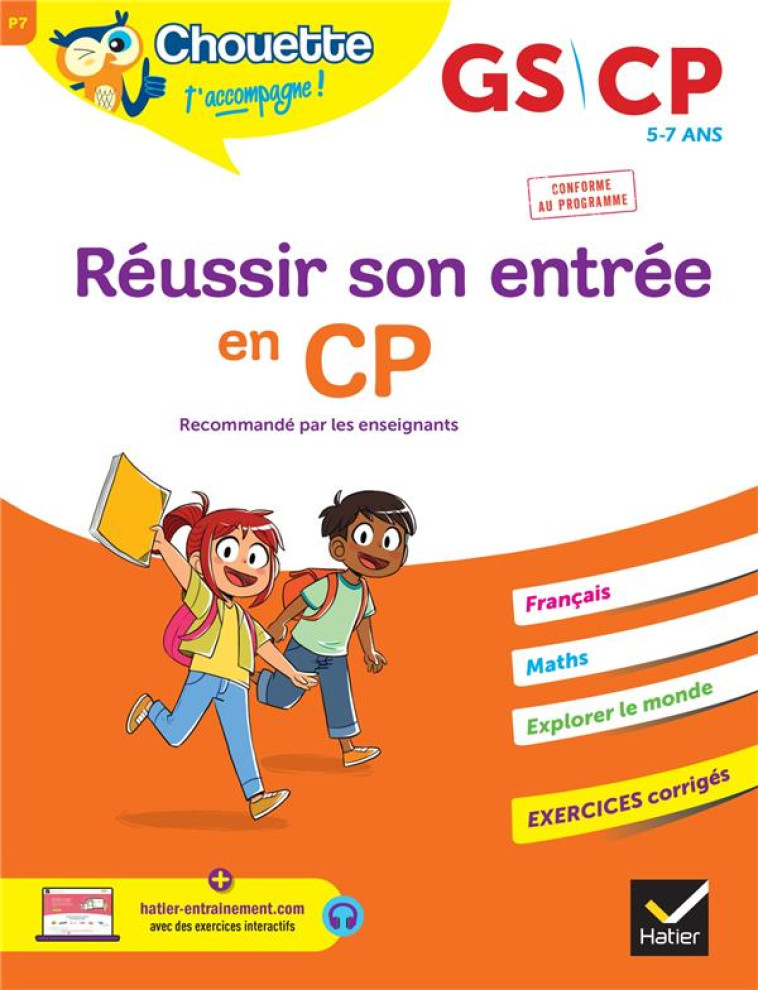 REUSSIR SON ENTREE EN CP - GRANDCOIN-JOLY - HATIER SCOLAIRE