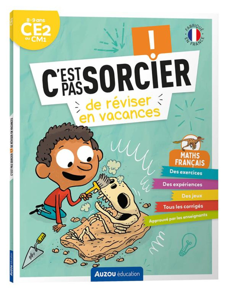 C-EST PAS SORCIER DE REVISER EN VACANCES - DU CE2 AU CM1 - BARTHERE/BEMER - PHILIPPE AUZOU