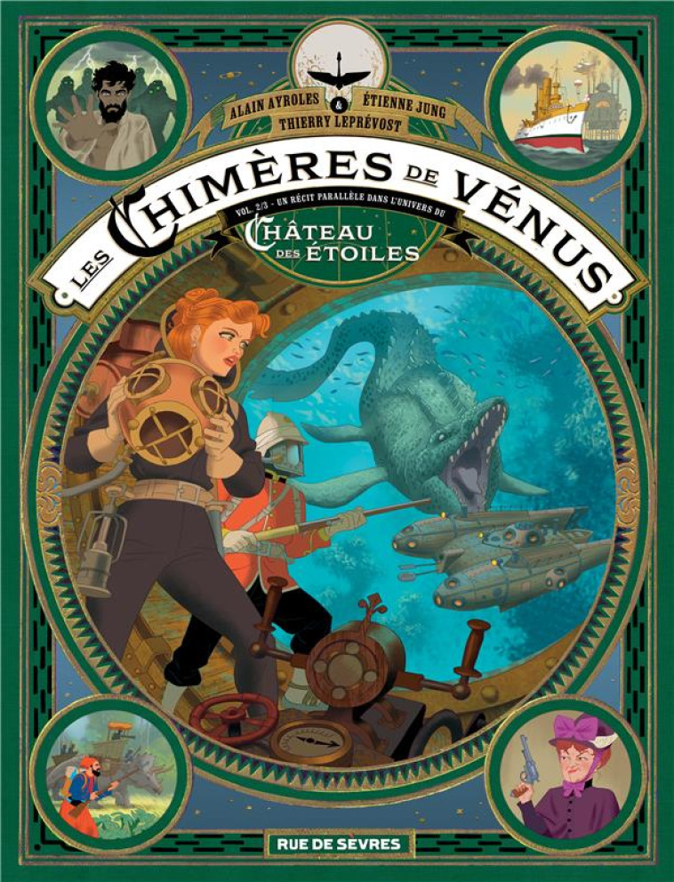 LES CHIMERES DE VENUS - TOME 2 - VOL02 - AYROLES/JUNG - RUE DE SEVRES