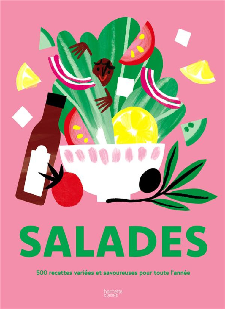 LA BIBLE SALADES - COLLECTIF - HACHETTE