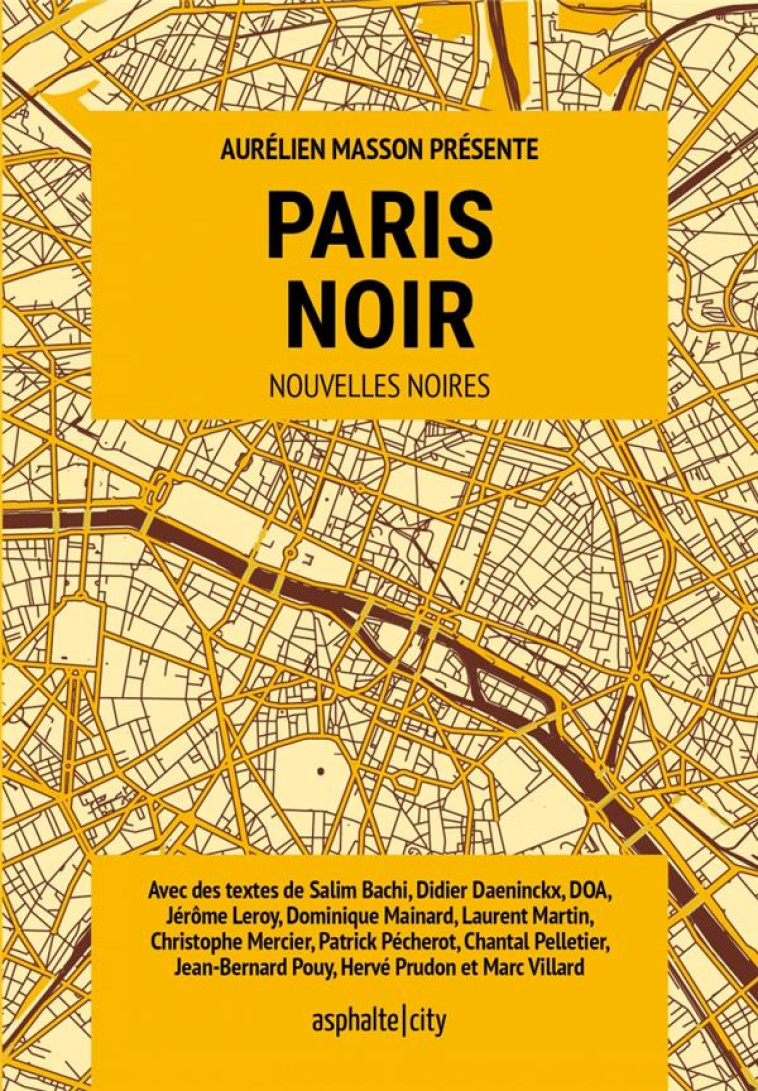 PARIS NOIR - COLLECTIF/MASSON - ASPHALTE