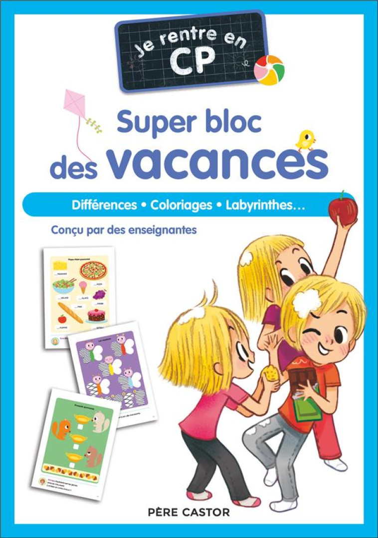 JE RENTRE EN CP - SUPER BLOC DES VACANCES - MAGDALENA/KYPRIANOU - FLAMMARION