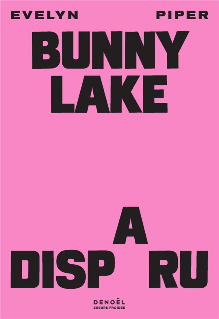 BUNNY LAKE A DISPARU - PIPER EVELYN - CERF