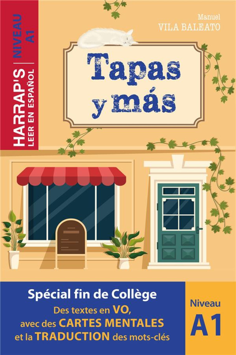 LEER EN ESPANOL - TAPAS Y MAS - NIVEAU A1 - COLLECTIF - LAROUSSE