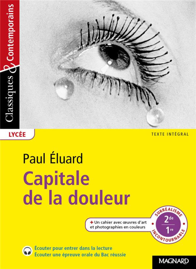 CAPITALE DE LA DOULEUR - CLASSIQUES & CONTEMPORAINS - ELUARD/MATHIEU - MAGNARD