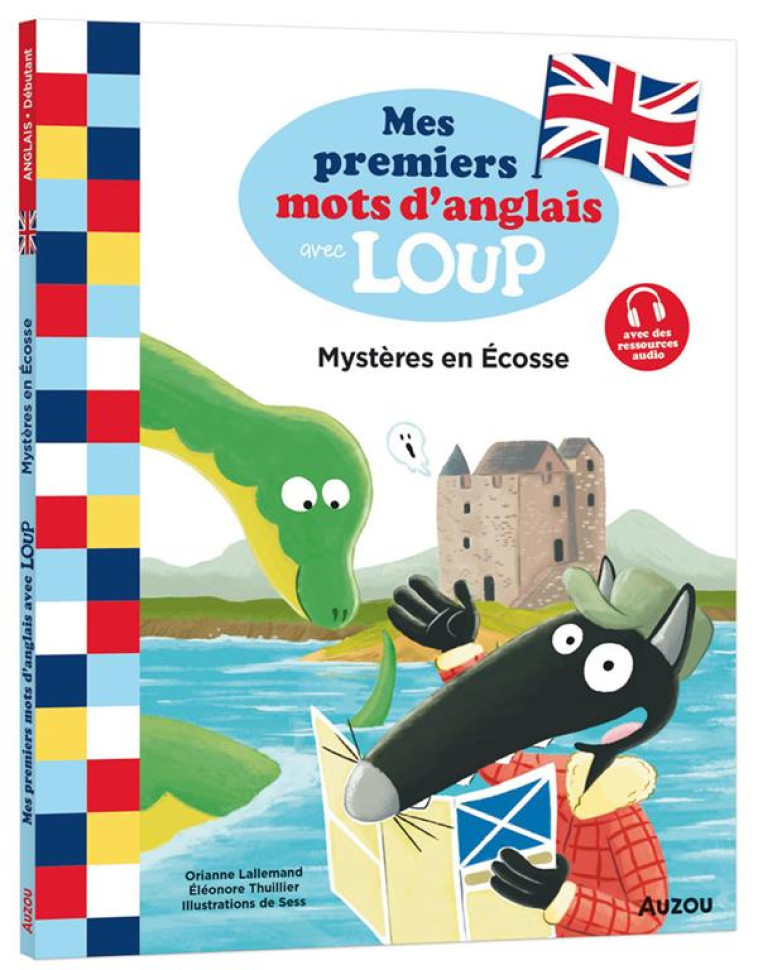 MES PREMIERS MOTS D-ANGLAIS AVEC LOUP  MYSTERES EN ECOSSE - LALLEMAND/THUILLIER - PHILIPPE AUZOU