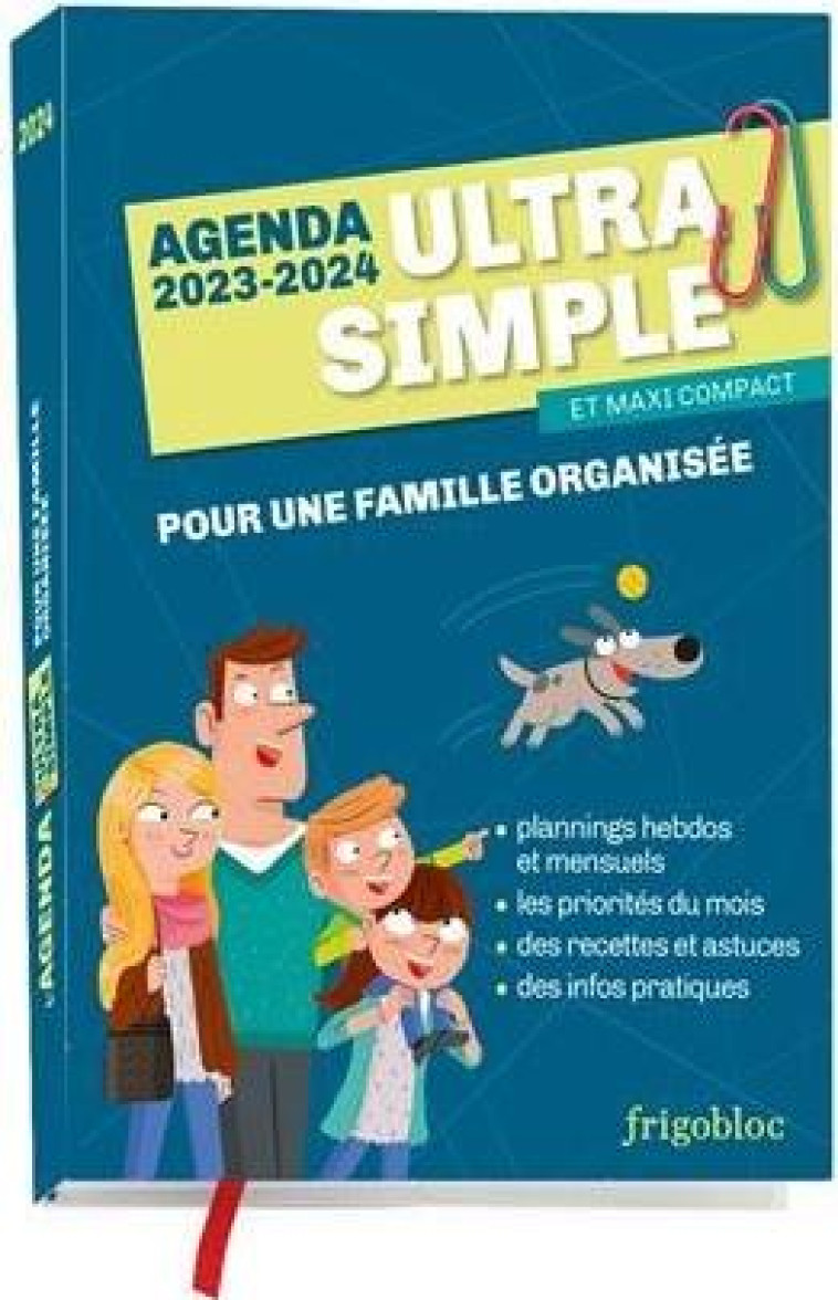 AGENDA 2024 ULTRA SIMPLE ET MAXI COMPACT ! (DE SEPT. 2023 A DEC. 2024) - COLLECTIF - NC