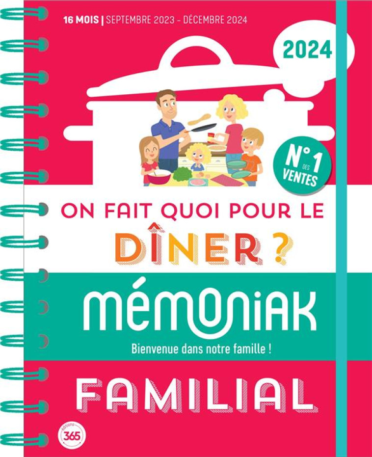 ON FAIT QUOI POUR LE DINER ? MEMONIAK 2024 - THUILLEZ EMILIE - 365 PARIS