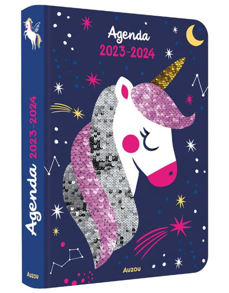 AGENDA LICORNE ET SEQUINS 2023-2024 - COLLECTIF - NC