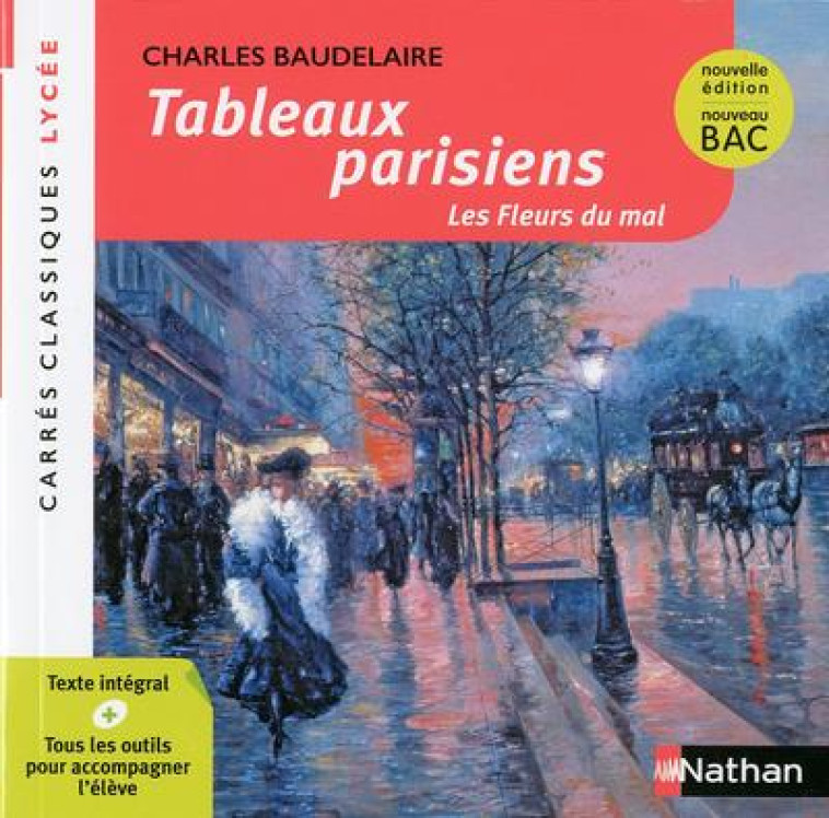 TABLEAUX PARISIENS - BAUDELAIRE - 95 - BAUDELAIRE CHARLES - CLE INTERNAT