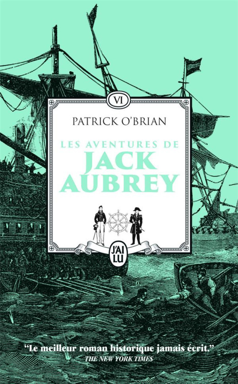 LES AVENTURES DE JACK AUBREY T6 LE REVERS DE LA MEDAILLE - LA LETTRE DE MARQUE - VOL06 - O-BRIAN PATRICK - J'AI LU