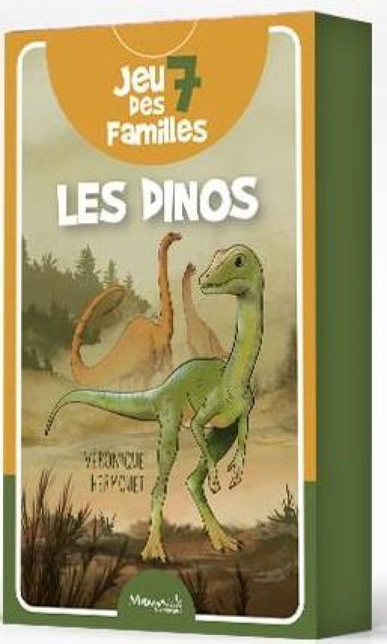 JEU DES 7 FAMILLES DINOS - HERMOUET VERONIQUE - MARMAILLE CIE