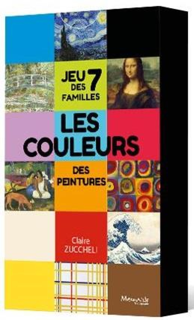 JEU DES 7 FAMILLES LES COULEURS - LA PEINTURE - ZUCHELLI-ROMER C. - MARMAILLE CIE