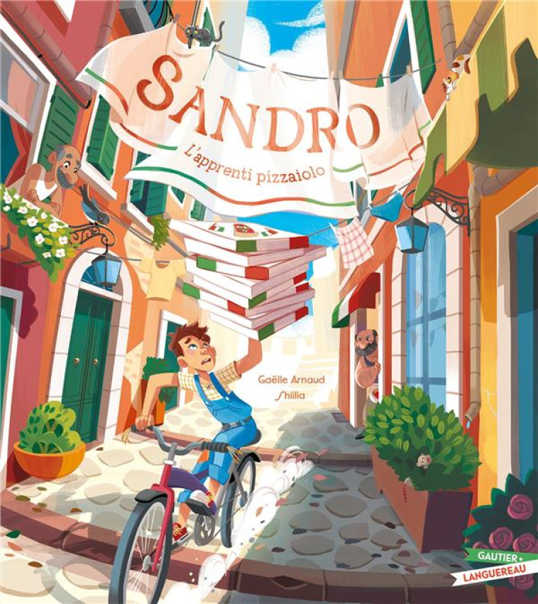 SANDRO - L-APPRENTI PIZZAIOLO - ARNAUD/SHIILIA - HACHETTE