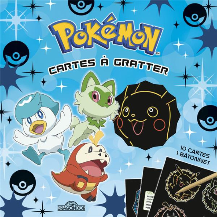 POKEMON - CARTES A GRATTER - PALDEA - THE POKEMON COMPANY - NC