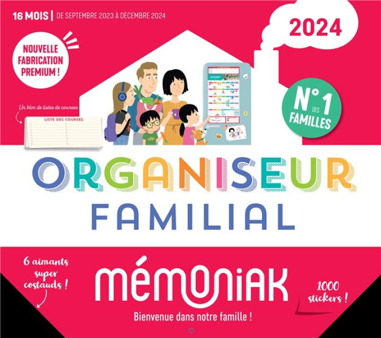 ORGANISEUR FAMILIAL MEMONIAK 2024 - NESK - NC