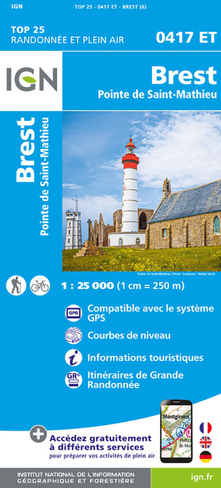 Brest. pointe saint-mathieu-0417ET - XXX - IGN